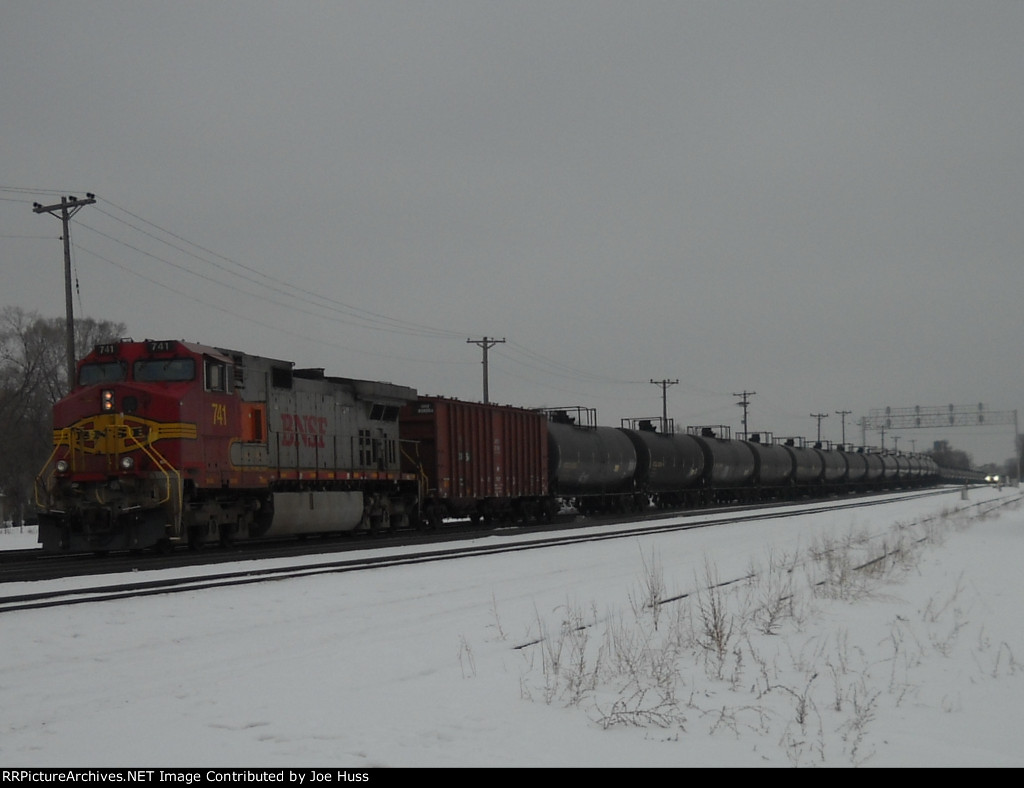 BNSF 741 DPU